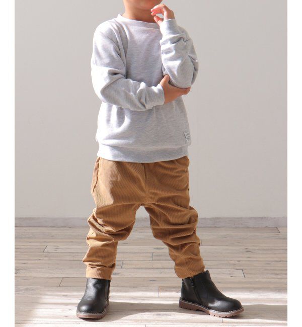 ikka kids「コールテーパードパンツ（120~160cm）」|その他|