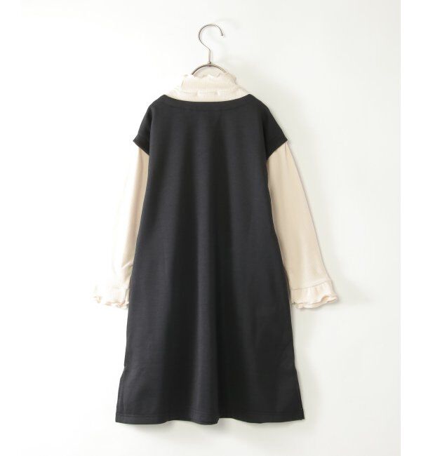 ikka kids「キーネックジャンスカドッキングワンピース（120~160cm）」|スカート|