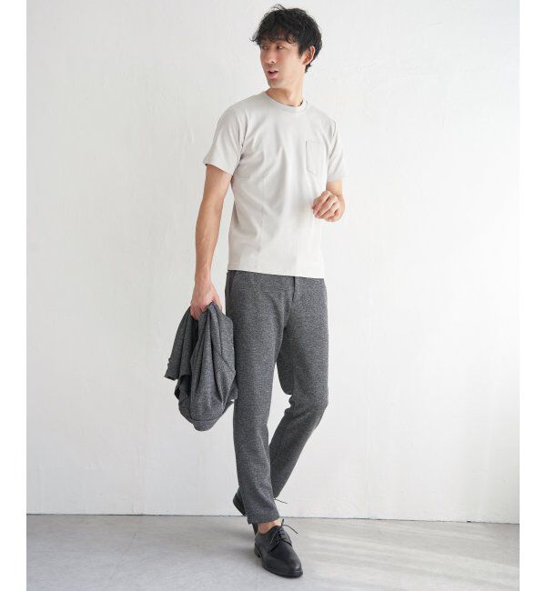 IKKA LOUNGE「【セットアップ対応】GOKU楽ワーク メランジライトパンツ」|その他|