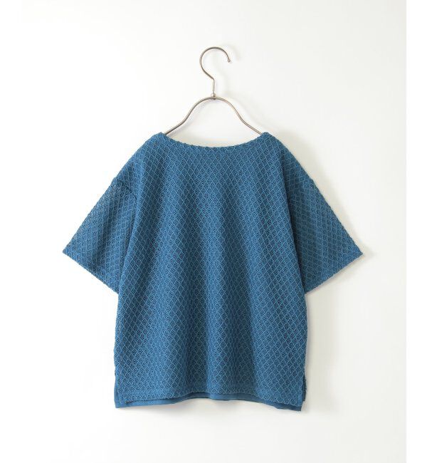 ikka kids「【親子おそろい】レースレイヤードプルオーバー（120~160cm）」|Tシャツ・カットソー|