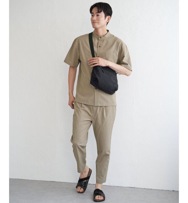 ikka「【セットアップ対応】Reflax(R) リラックスバンドカラーシャツ」|シャツ・ブラウス|