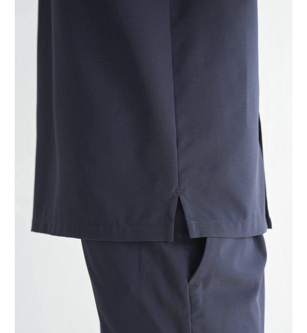 ikka「【セットアップ対応】Reflax(R) リラックスバンドカラーシャツ」|シャツ・ブラウス|