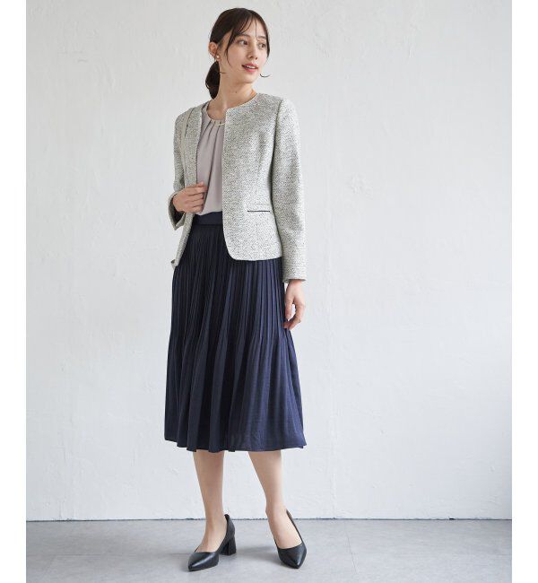 IKKA LOUNGE「【フォーマル対応】ファンシーツイードジャケット」|その他|