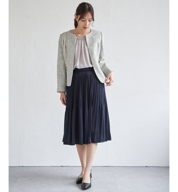 IKKA LOUNGE「【フォーマル対応】ファンシーツイードジャケット」|その他|