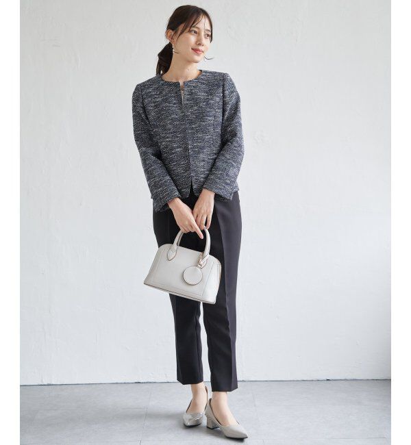 IKKA LOUNGE「【フォーマル対応】ファンシーツイードジャケット」|その他|