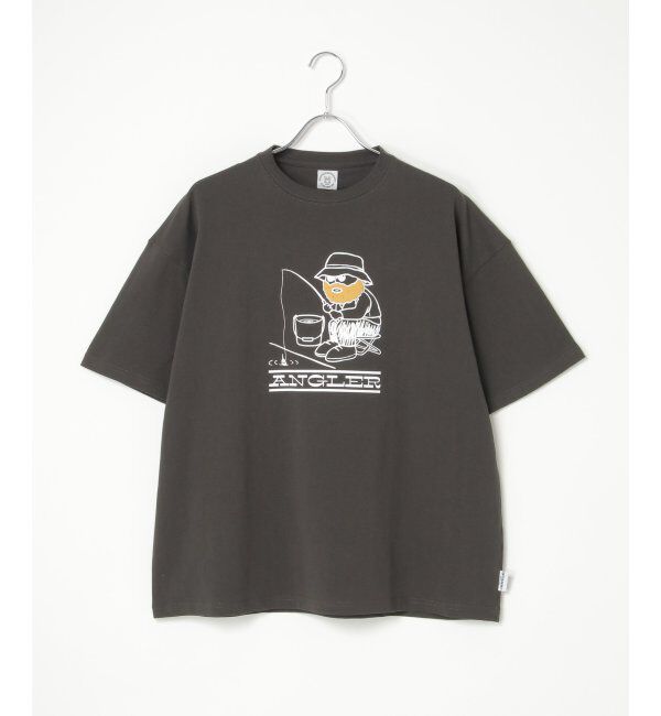 VENCE share style「ヒゲ発泡キャラプリントTシャツ」|Tシャツ・カットソー|