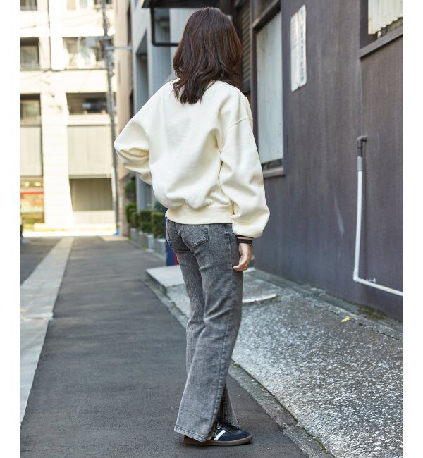 VENCE share style「ラインリブキャットスウェット」|スウェット・ジャージ|