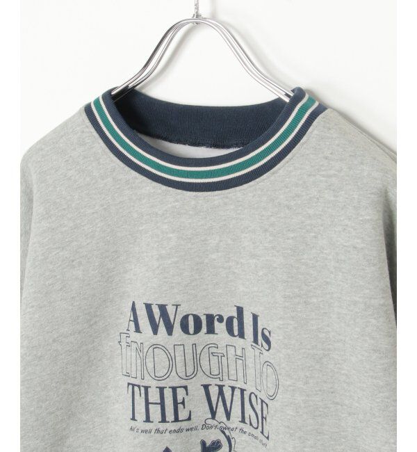 VENCE share style「ラインリブキャットスウェット」|スウェット・ジャージ|