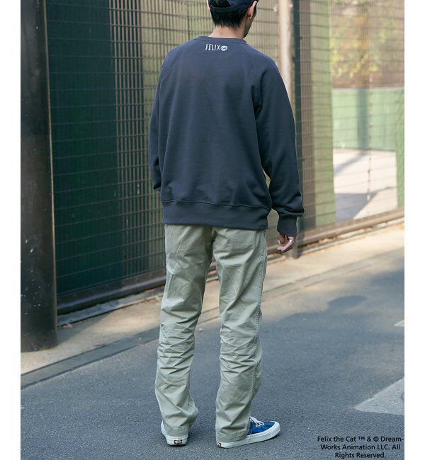 VENCE share style「Felix the cat フィリックス・ザ・キャット ラグランフロッキートレーナー」|スウェット・ジャージ|