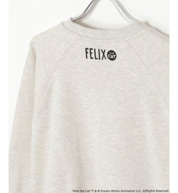 VENCE share style「Felix the cat フィリックス・ザ・キャット ラグランフロッキートレーナー」|スウェット・ジャージ|