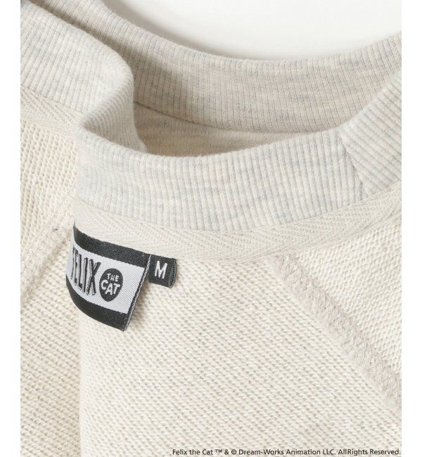 VENCE share style「Felix the cat フィリックス・ザ・キャット ラグランフロッキートレーナー」|スウェット・ジャージ|