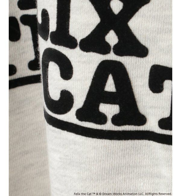 VENCE share style「Felix the cat フィリックス・ザ・キャット ラグランフロッキートレーナー」|スウェット・ジャージ|