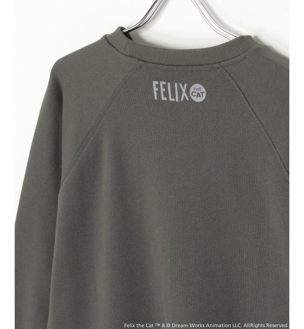 VENCE share style「Felix the cat フィリックス・ザ・キャット ラグランフロッキートレーナー」|スウェット・ジャージ|