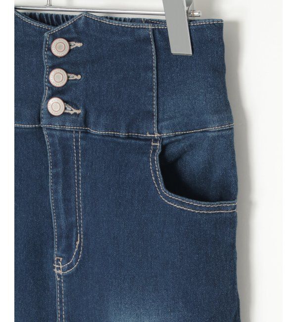 VENCE share style「ハイウエストナローデニムタイトスカート」|スカート|