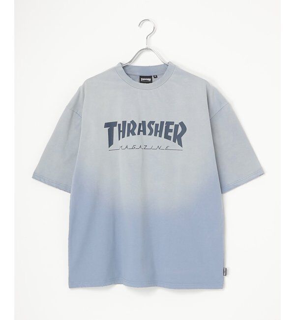 VENCE share style「THRASHER スラッシャー ヴィンテージダメージTシャツ」|Tシャツ・カットソー|