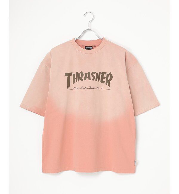 VENCE share style「THRASHER スラッシャー ヴィンテージダメージTシャツ」|Tシャツ・カットソー|