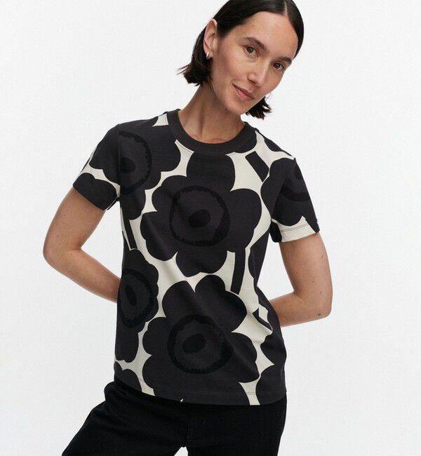 Marimekko「Heleys Unikko Tシャツ」|シャツ・ブラウス|