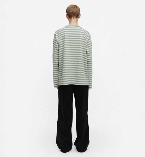 Marimekko「Tasaraita Unisex Unikko カットソー」|シャツ・ブラウス|