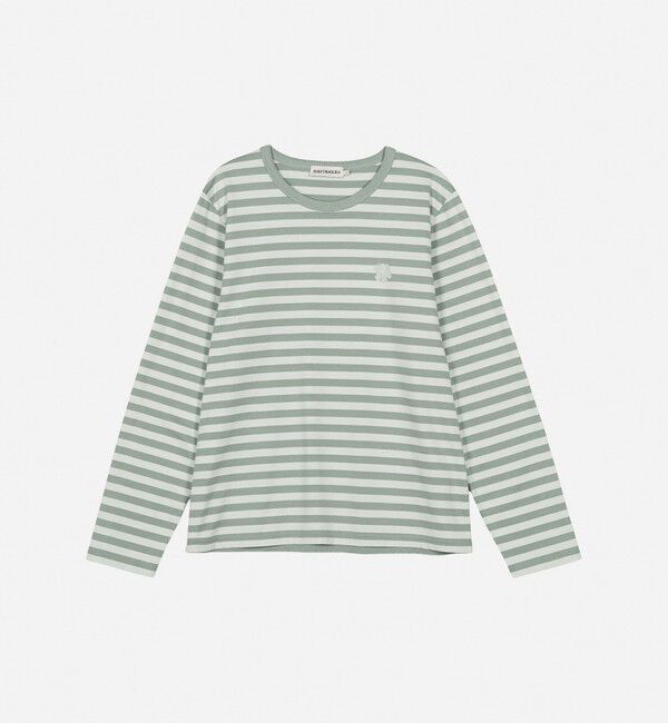 Marimekko「Tasaraita Unisex Unikko カットソー」|シャツ・ブラウス|