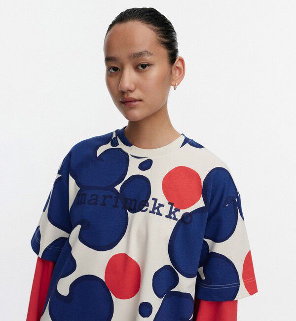 Marimekko「Veisto Keidas Tシャツ」|シャツ・ブラウス|