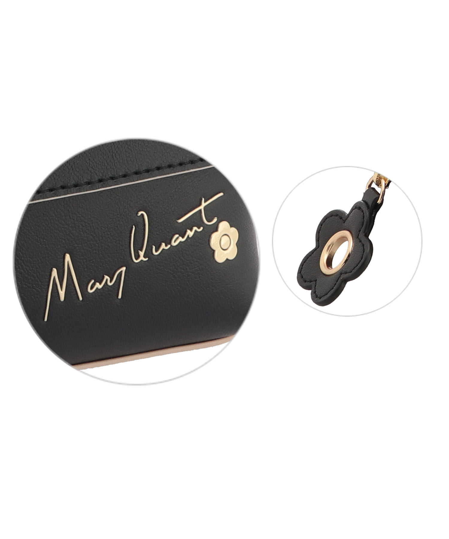 MARY QUANT「フリップサイドデイジー スクエアティッシュケース」|ポーチ|