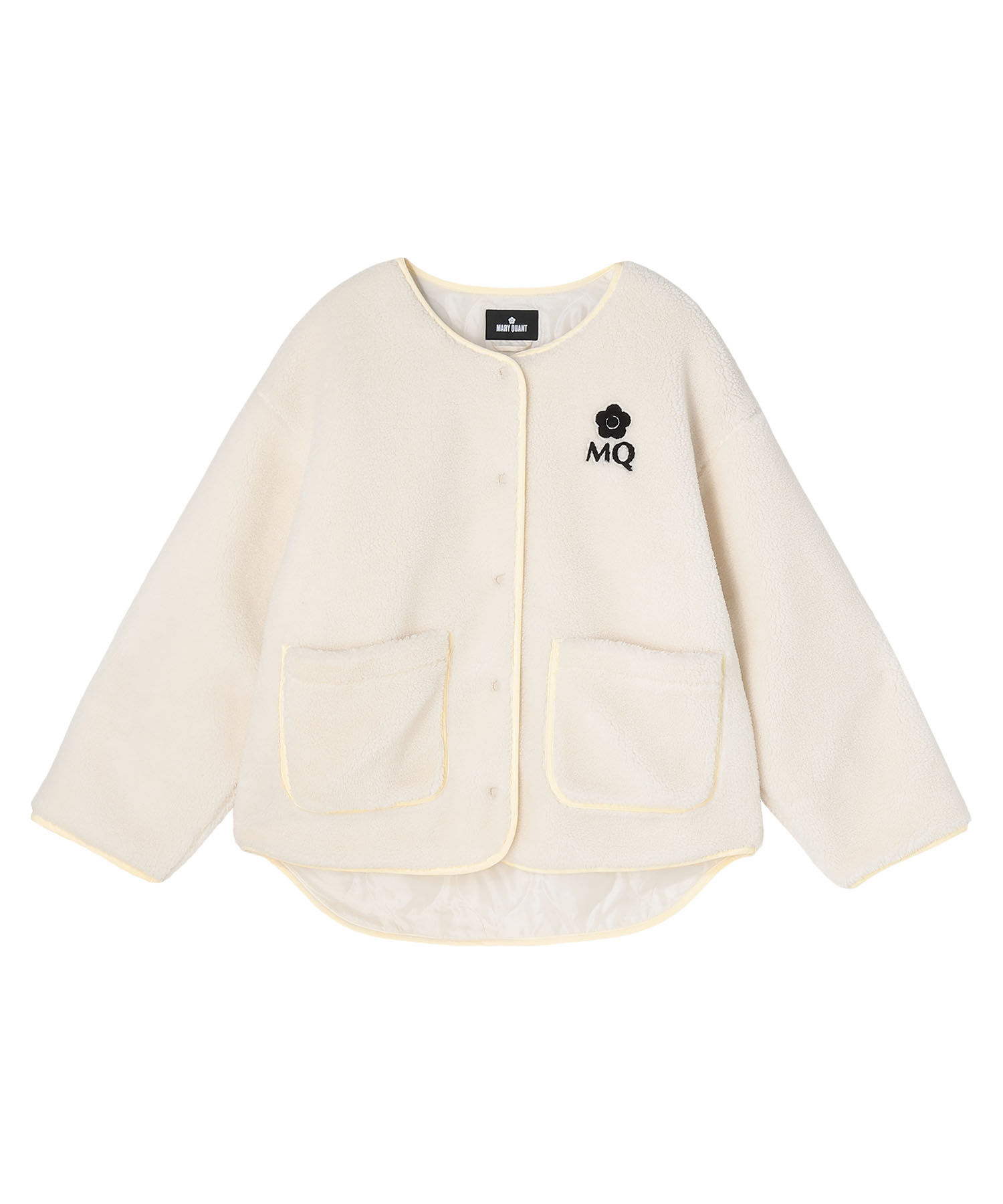 MARY QUANT「MQロゴボア ブルゾン」|ブルゾン・スタジャン|