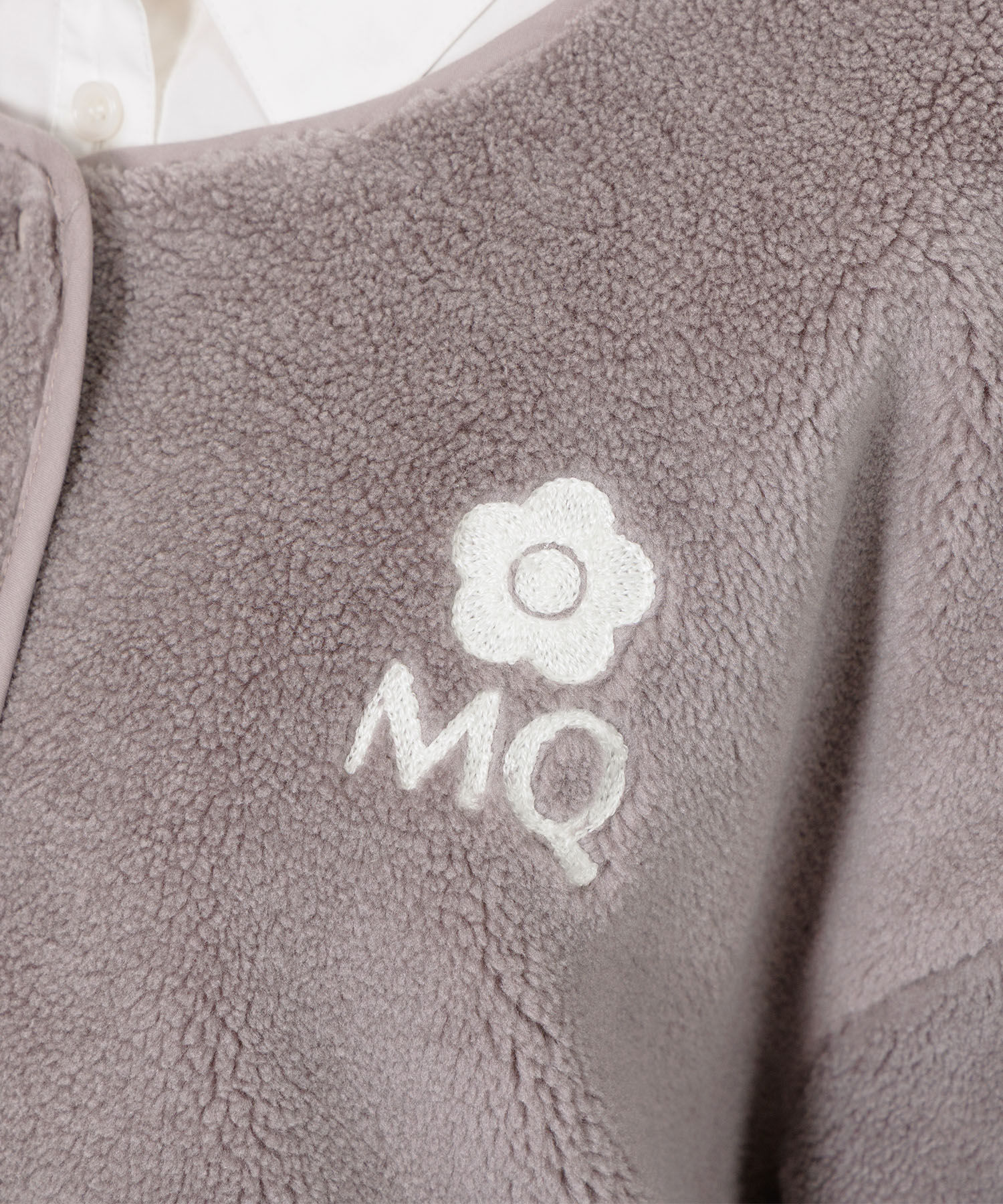 MARY QUANT「MQロゴボア ブルゾン」|ブルゾン・スタジャン|
