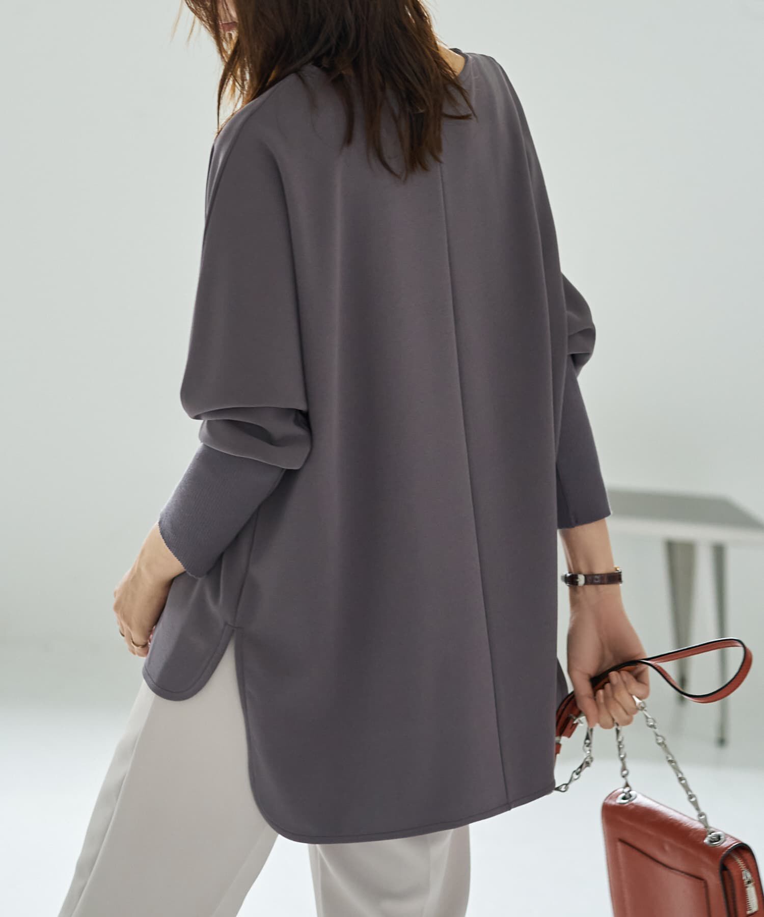 STYLE DELI「【LUXE】ノーブルジョーゼットプルオーバー」|シャツ・ブラウス|