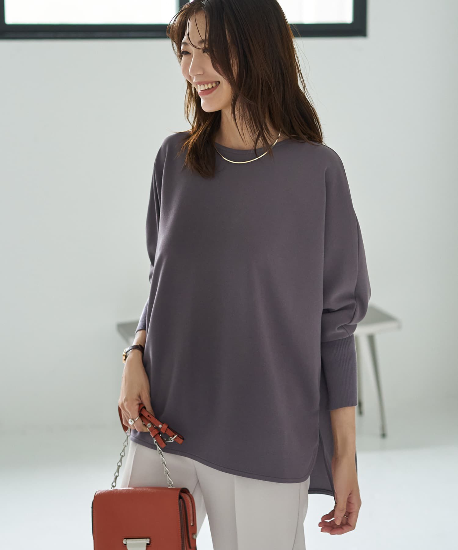 STYLE DELI「【LUXE】ノーブルジョーゼットプルオーバー」|シャツ・ブラウス|