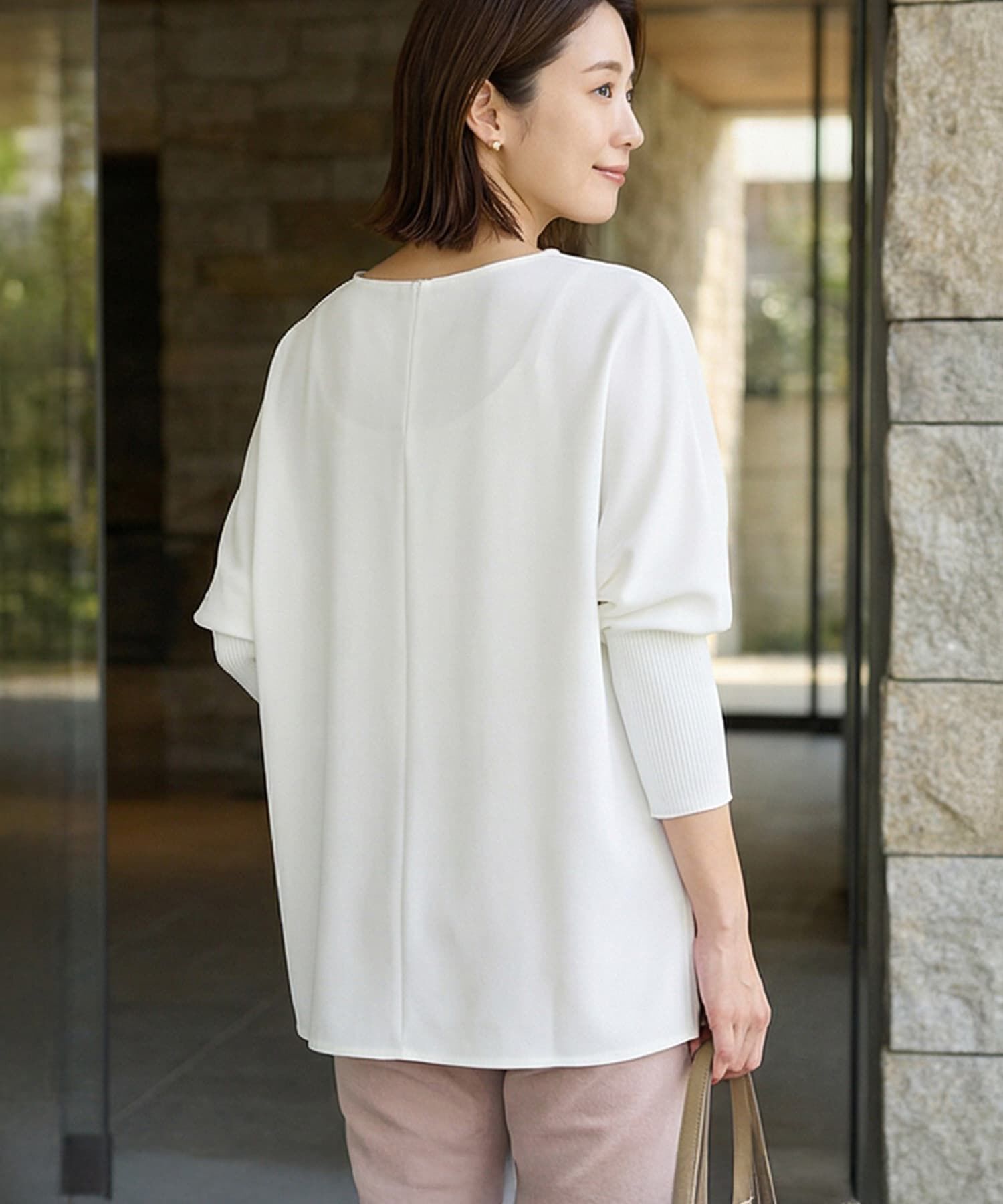 STYLE DELI「【LUXE】ノーブルジョーゼットプルオーバー」|シャツ・ブラウス|