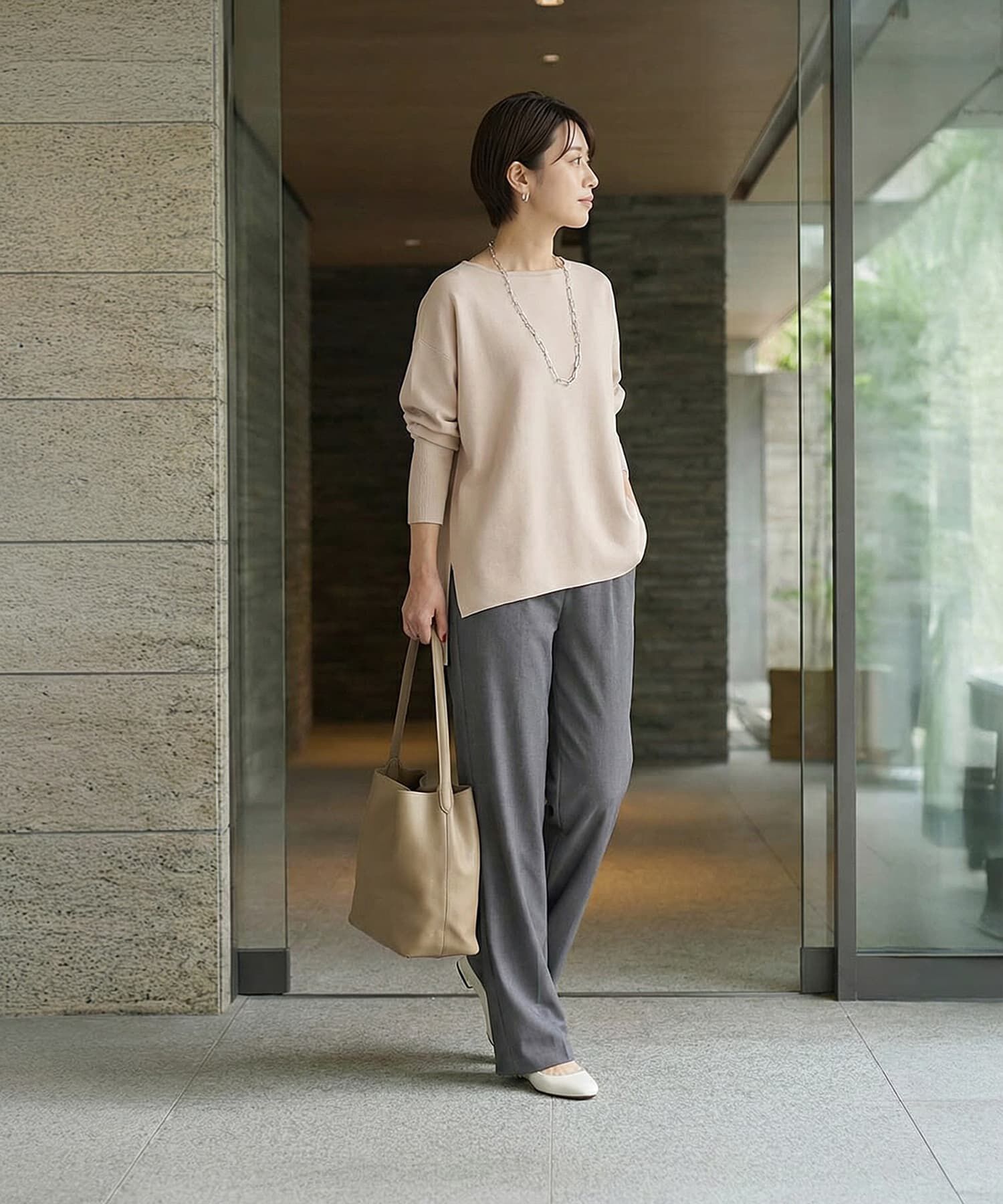 STYLE DELI「【LUXE】ノーブルジョーゼットプルオーバー」|シャツ・ブラウス|