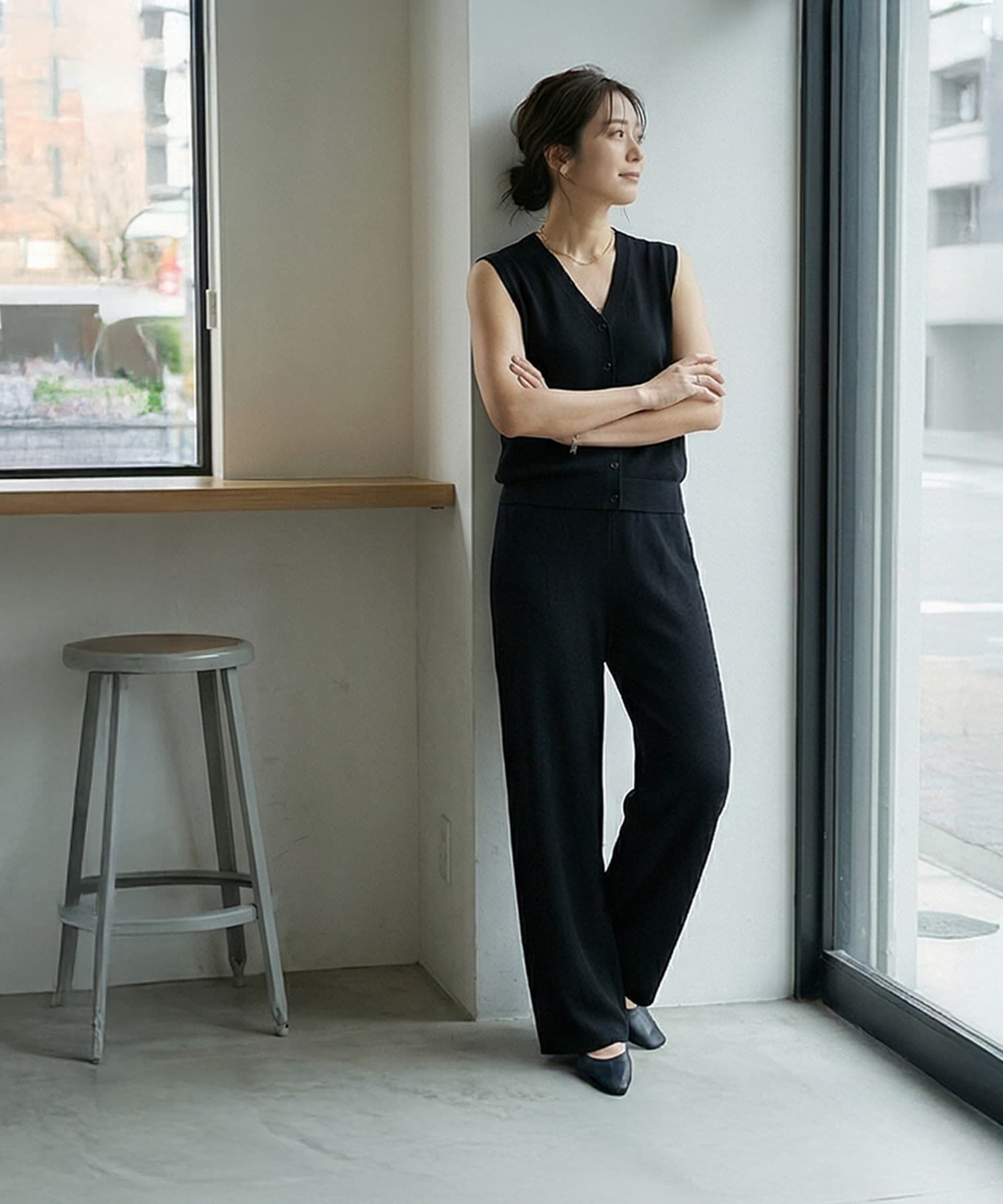 STYLE DELI「【DELI by】スムースニット３ピースセット」|カーディガン|