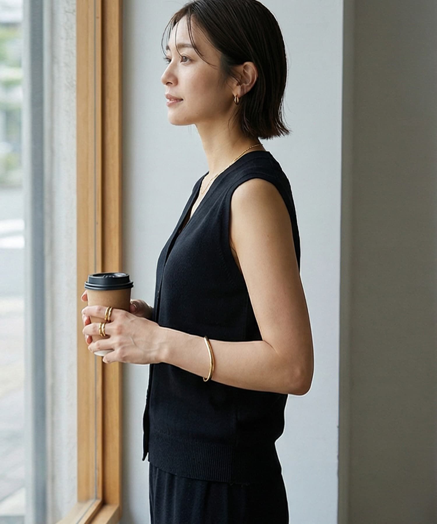 STYLE DELI「【DELI by】スムースニット３ピースセット」|カーディガン|