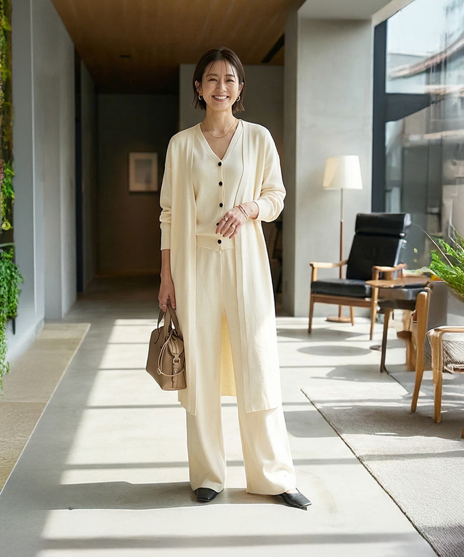 STYLE DELI「【DELI by】スムースニット３ピースセット」|カーディガン|