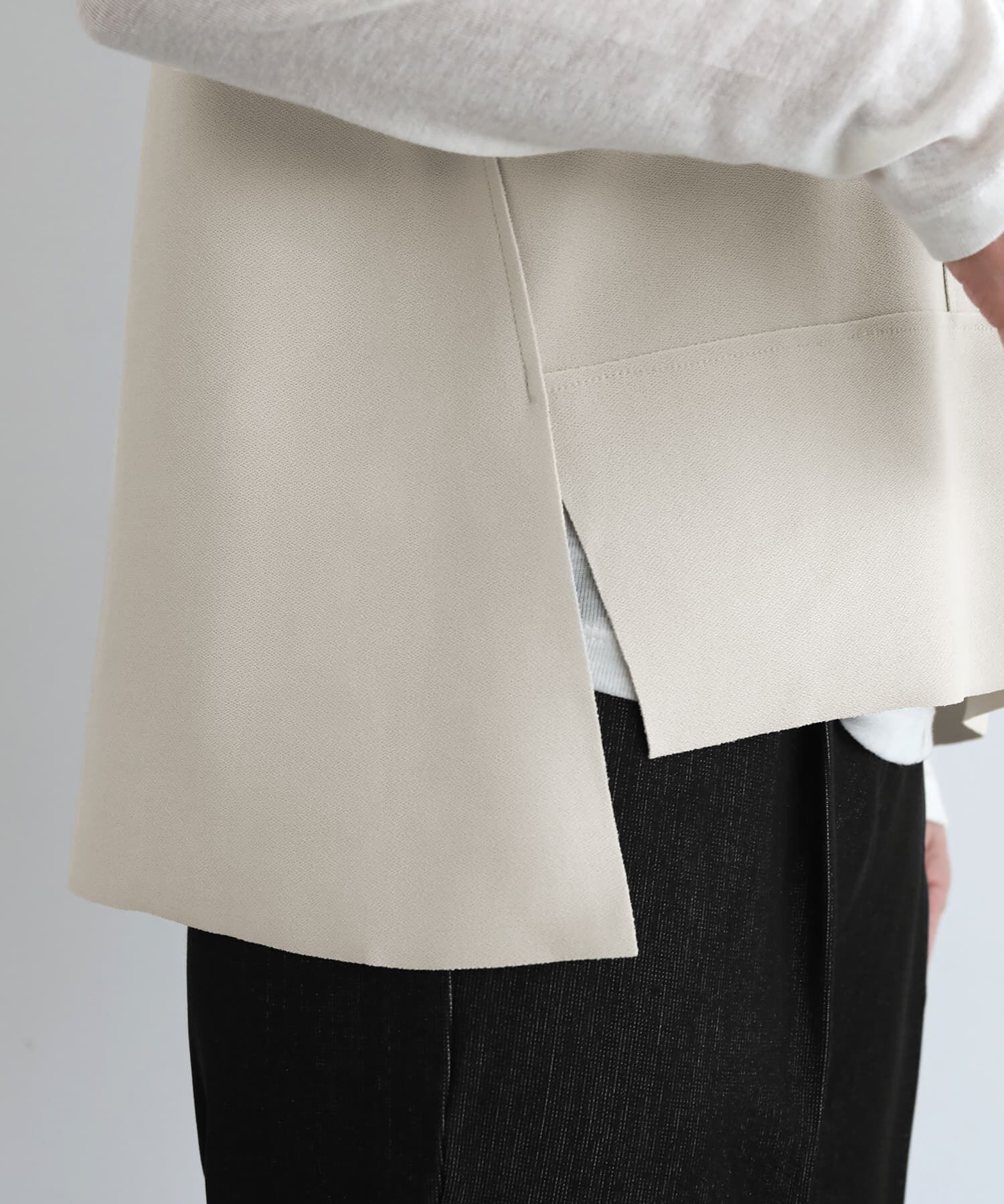 STYLE DELI「切りっぱなしハギラインベスト」|ベスト・ジレ|