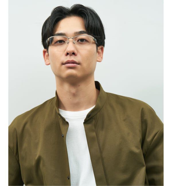  「 スクエア型 メガネ | 軽量 眼鏡 伊達めがね メタル 度付き ユニセックスSTANDARD レンズ交換券付」|メガネ|