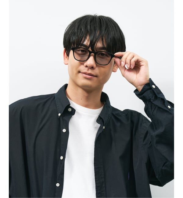  「SUNCUTGlasses/UV100%CUT ウェリントン型 サングラス | カラーレンズ 太縁フレーム  紫外線対策 UVカット」|サングラス|