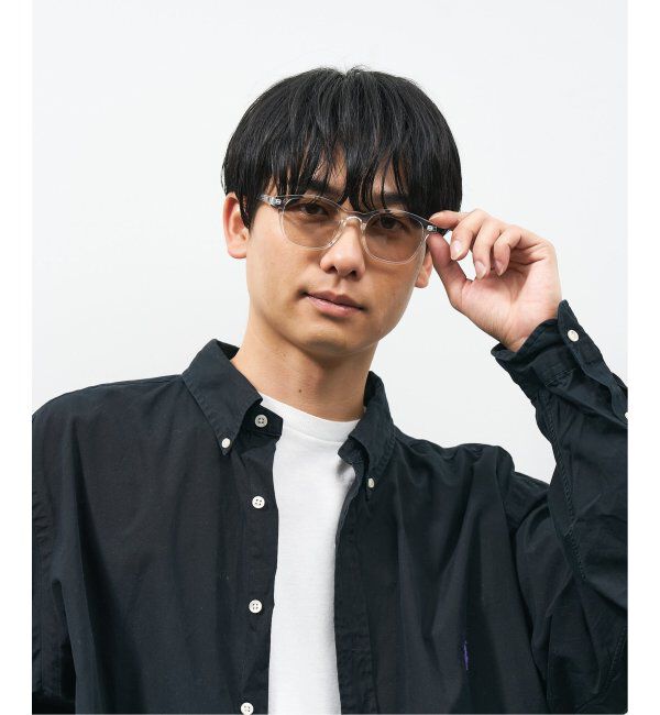  「SUNCUTGlasses/UV100%CUT ウェリントン型 サングラス | カラーレンズ 太縁フレーム  紫外線対策 UVカット」|サングラス|