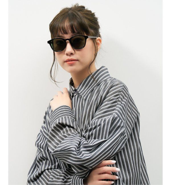  「SUNCUTGlasses/UV100%CUT ウェリントン型 サングラス | カラーレンズ 太縁フレーム  紫外線対策 UVカット」|サングラス|