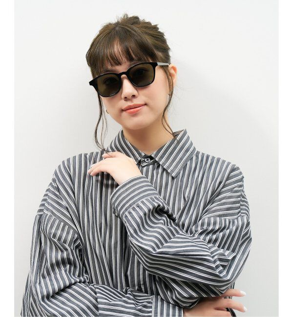  「SUNCUTGlasses/UV100%CUT ウェリントン型 サングラス | カラーレンズ 太縁フレーム  紫外線対策 UVカット」|サングラス|