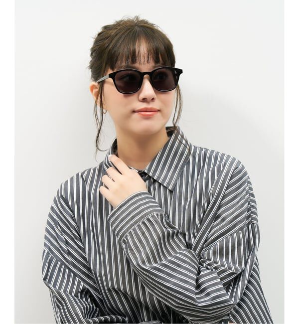  「SUNCUTGlasses/UV100%CUT ウェリントン型 サングラス | カラーレンズ 太縁フレーム  紫外線対策 UVカット」|サングラス|