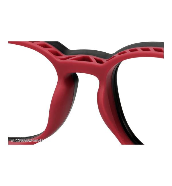  「ウェリントン型 メガネ | 耐久性抜群 クッション性 柔らかい メタルフリー 運動 GALILEO レンズ交換券付」|メガネ|