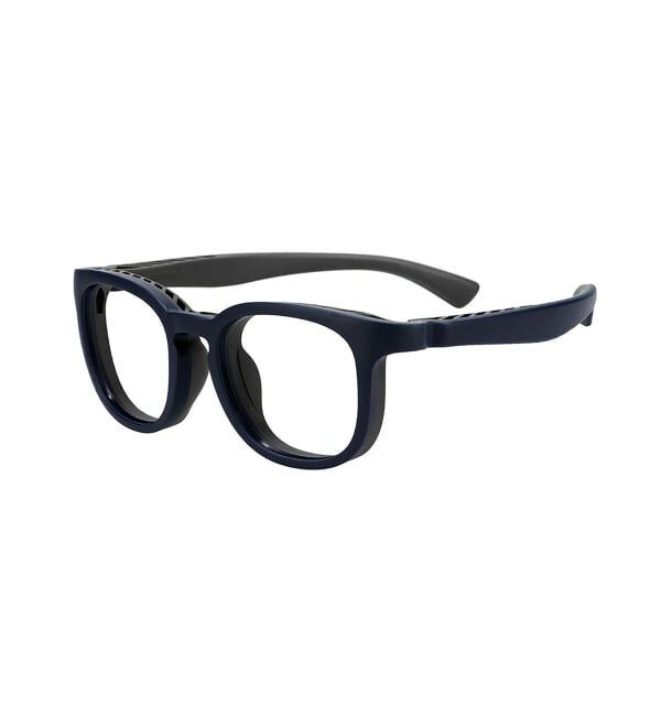  「ウェリントン型 メガネ | 耐久性抜群 クッション性 柔らかい メタルフリー 運動 GALILEO レンズ交換券付」|メガネ|