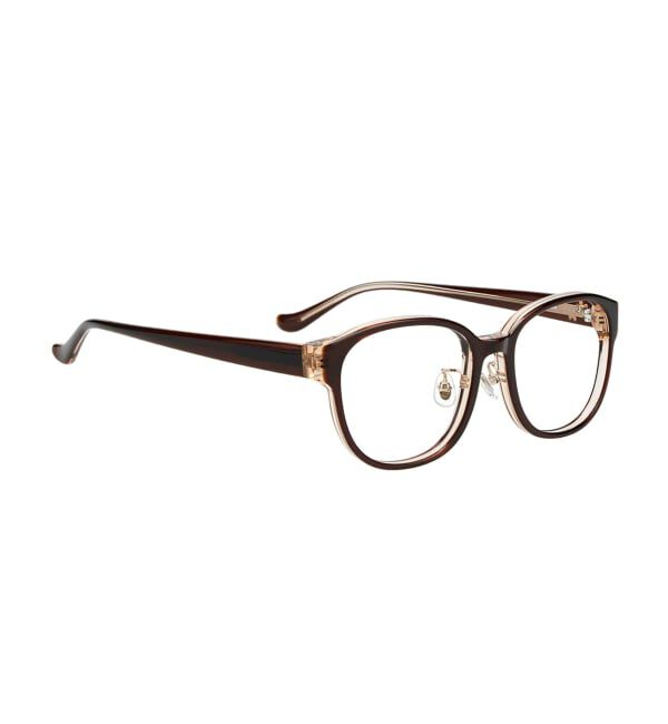  「 ウェリントン型 メガネ | 軽量 眼鏡 伊達めがね 度付き レディース CLASSIC (クラシック) レンズ交換券付」|メガネ|