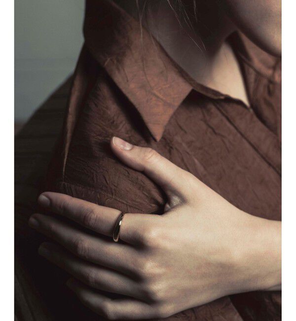 ete「[レイヤード] K18YG バブル リング」|リング|