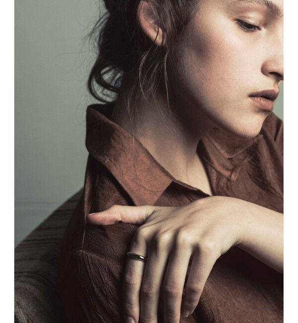 ete「[レイヤード] K18YG バブル リング」|リング|