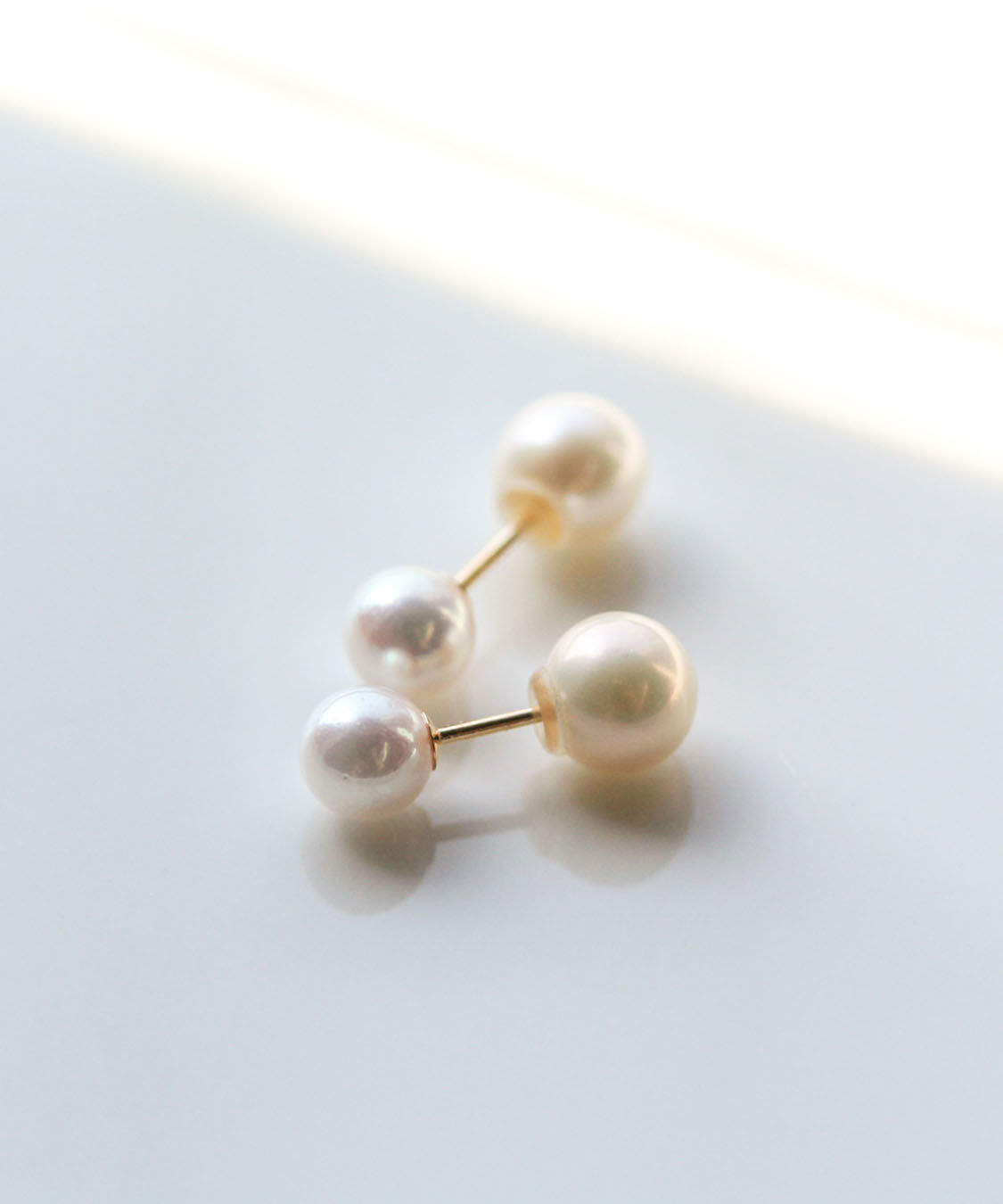  「アコヤパール ピアス | K18 〈パールキャッチ〉」|ピアス|