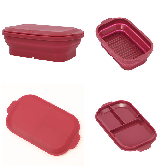 BACKYARD FAMILY「シリコンスチーマー 通販 シリコン スチーマー 丸型 角型 折りたたみ 蓋付き フタがお皿になる」|食器・キッチングッズ|