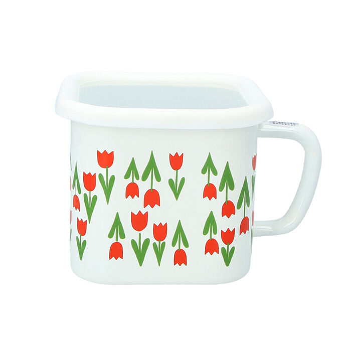 BACKYARD FAMILY「ホーロー 保存容器 アデリアレトロ 通販 琺瑯 ほうろう シール容器 耐熱 加熱 IH対応」|食器・キッチングッズ|