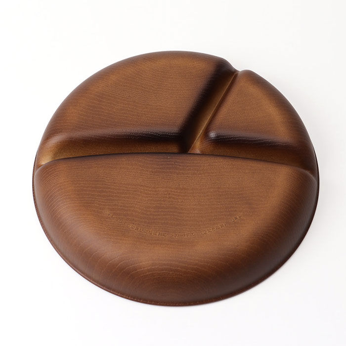 BACKYARD FAMILY「ワンプレート 皿 仕切り 通販 日本製 木目 スクエアワンプレート ランチプレート」|食器・キッチングッズ|